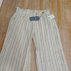 Rewind Paperbag Wide Leg Pants